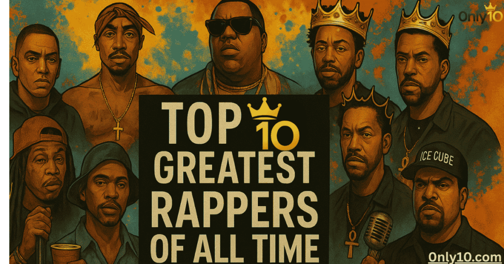 top 10 best rappers of all time