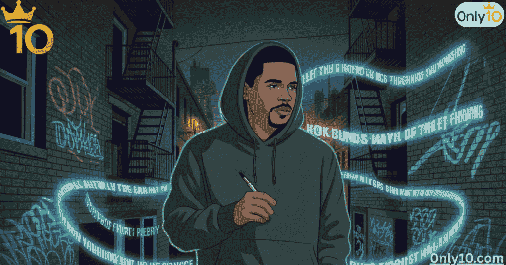 top 10 best rappers of all time Nas