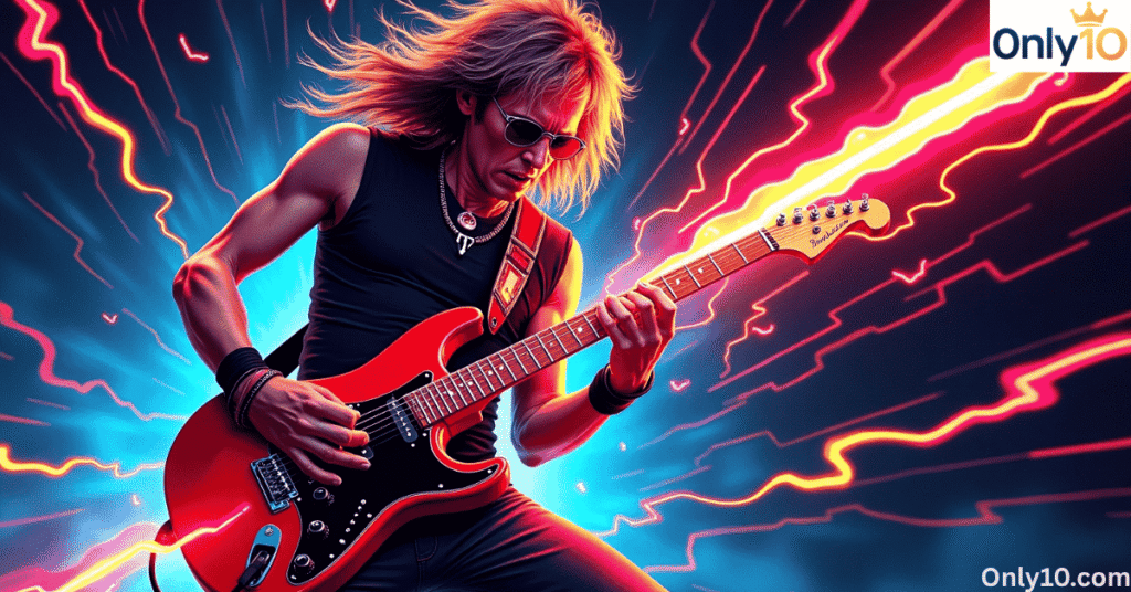 Top 10 Guitarists of All Time Eddie Van Halen – The Shred Innovator