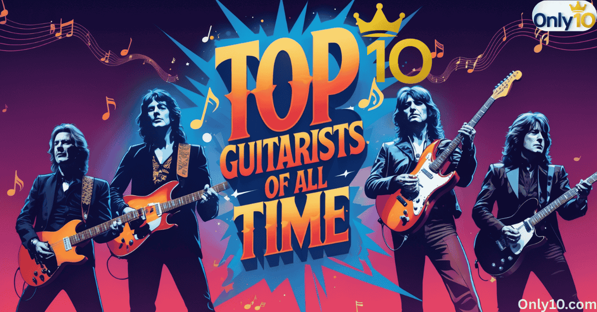 top 10 guitarists of all time